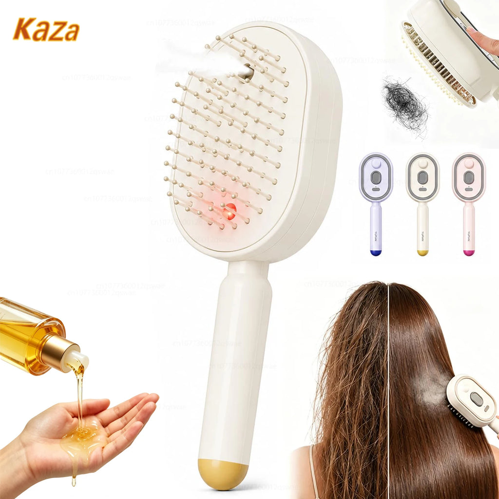 Electric Water Spray Hair Brush